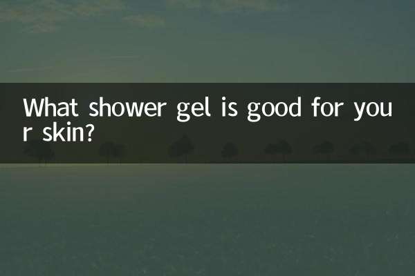 Qual gel de banho é bom para sua pele?