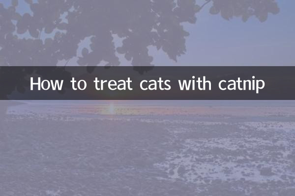 Comment traiter les chats avec de l'herbe à chat