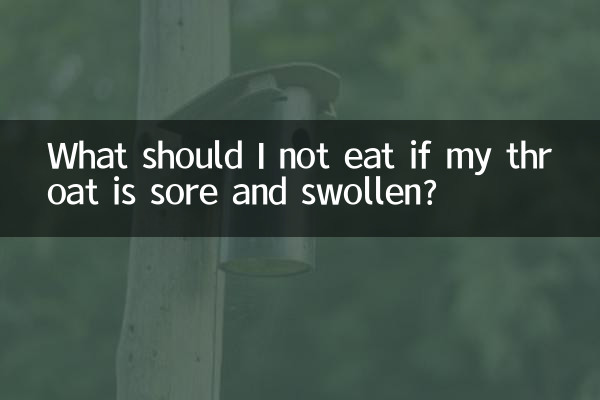O que não devo comer se minha garganta estiver dolorida e inchada?