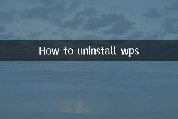 Como desinstalar wps
