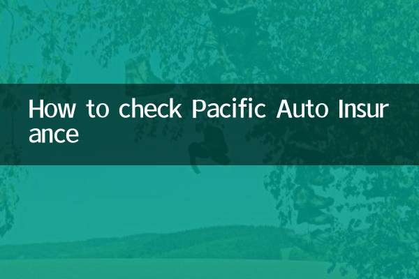 So überprüfen Sie die Pacific Auto Insurance
