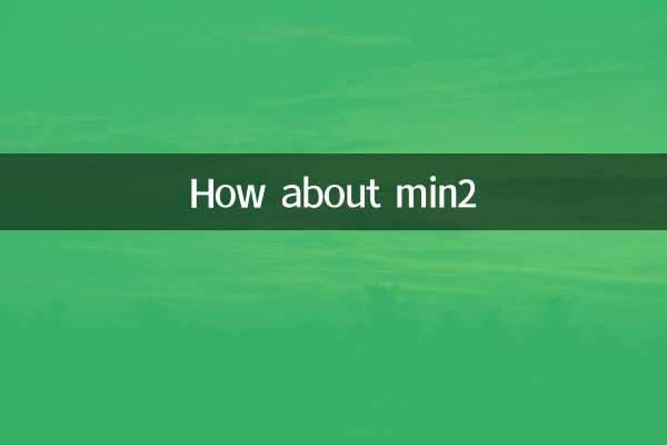 Как насчет min2