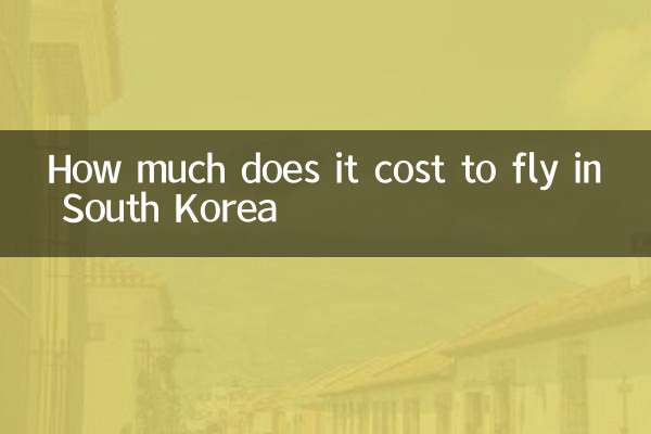 Wie viel kostet es, in Südkorea zu fliegen?