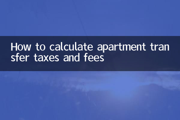 Como calcular impostos e taxas de transferência de apartamento