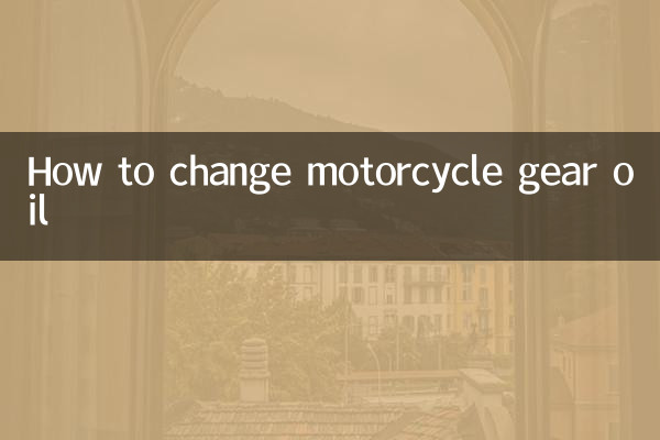 So wechseln Sie das Getriebeöl eines Motorrads