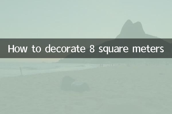 Cómo decorar 8 metros cuadrados