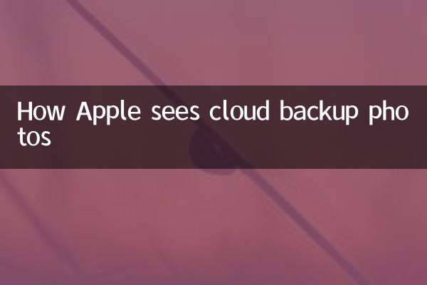 Cómo ve Apple las fotos de respaldo en la nube
