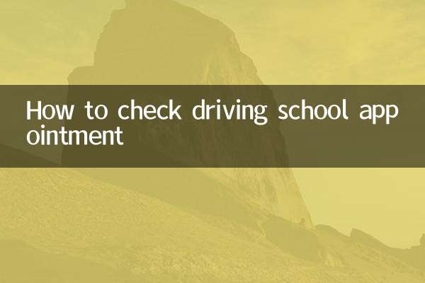 ড্রাইভিং স্কুল অ্যাপয়েন্টমেন্ট কিভাবে চেক করবেন