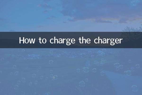 चार्जर को कैसे चार्ज करें