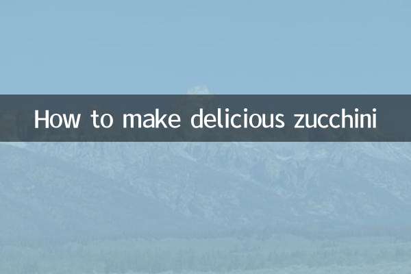 Cómo hacer deliciosos calabacines