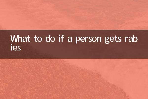 ماذا تفعل إذا أصيب الشخص بداء الكلب