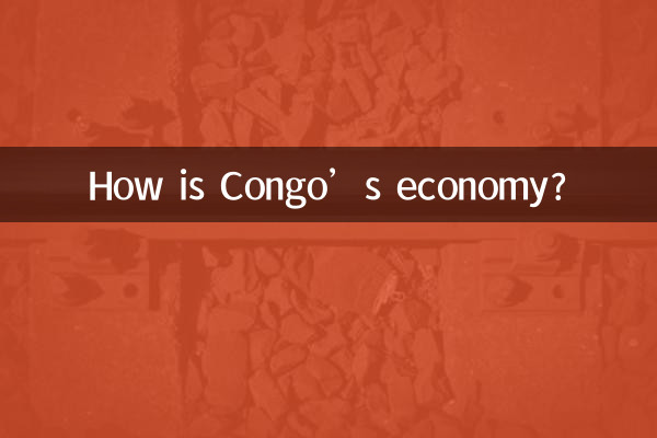 ¿Cómo está la economía del Congo?