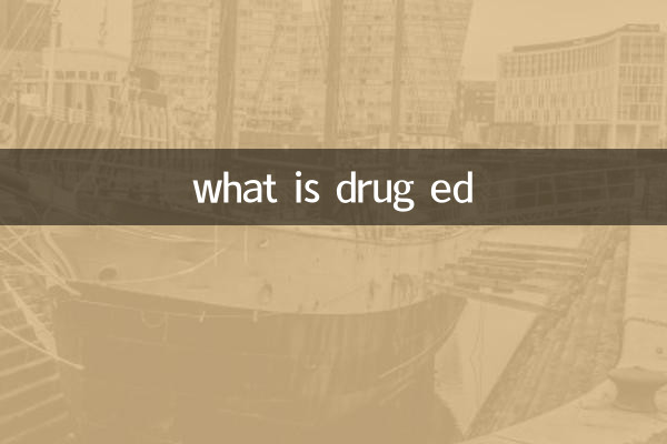 ¿Qué es la educación sobre drogas?