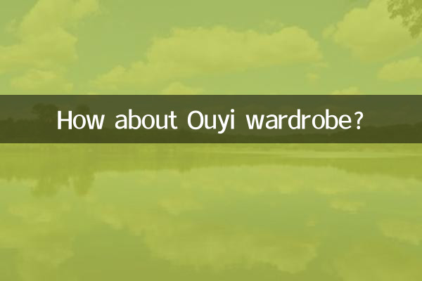 How about Ouyi wardrobe?