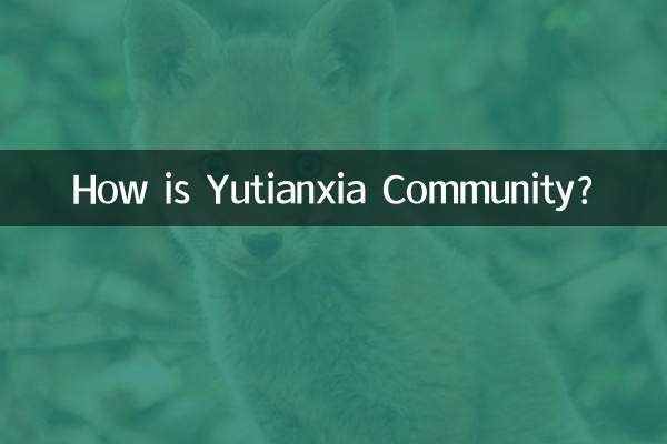 Comment est la communauté Yutianxia ?