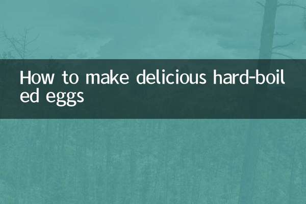 Come preparare deliziose uova sode