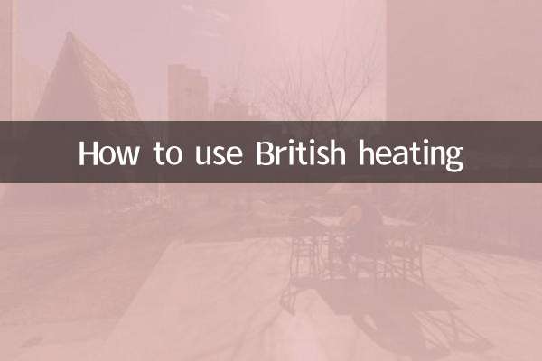 Come utilizzare il riscaldamento britannico
