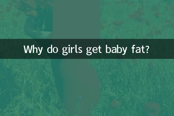 Why do girls get baby fat?