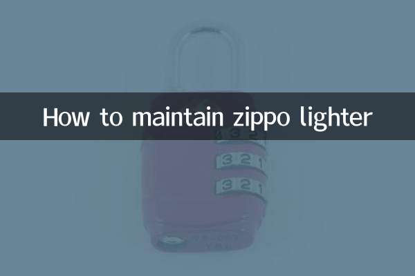 জিপ্পো লাইটার কীভাবে বজায় রাখা যায়