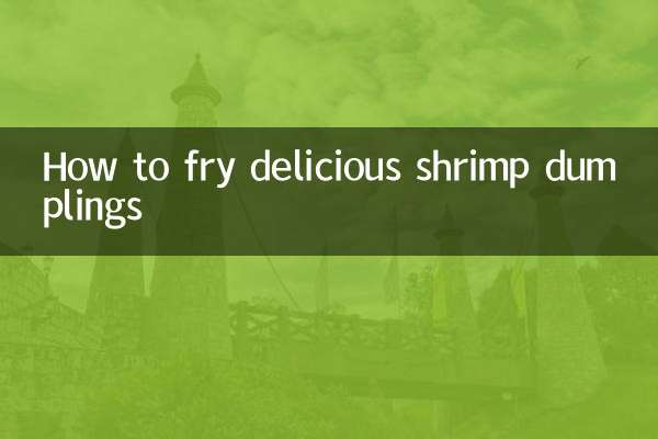 Come friggere deliziosi gnocchi di gamberi