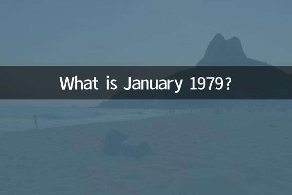 1979年1月属什么