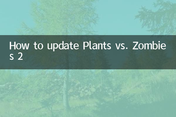 Comment mettre à jour Plants vs. Zombies 2