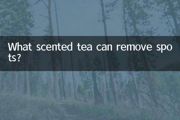 Welcher Dufttee kann Flecken entfernen?