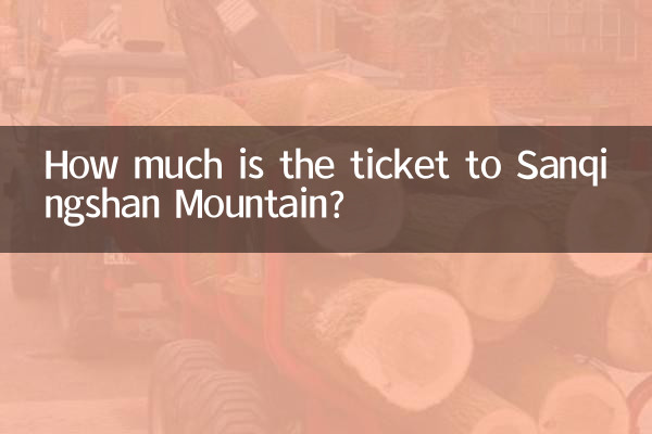 Quanto custa o ingresso para a montanha Sanqingshan?