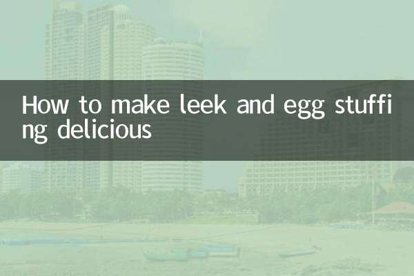 Wie man eine köstliche Lauch-Ei-Füllung macht