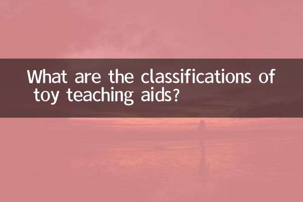 장난감 교구는 어떻게 분류되나요?