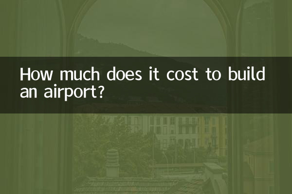 Wie viel kostet der Bau eines Flughafens?