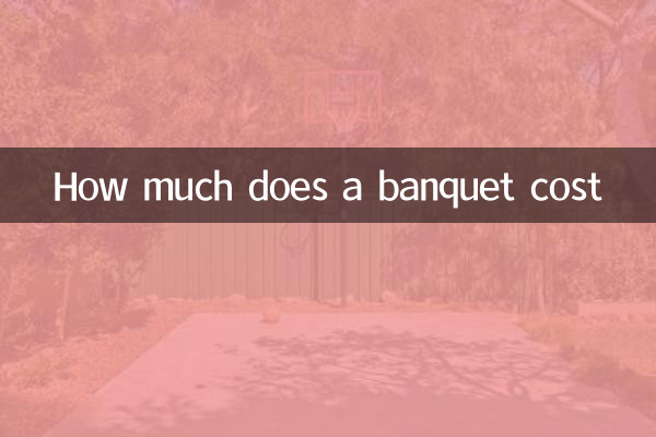 How much does a banquet cost