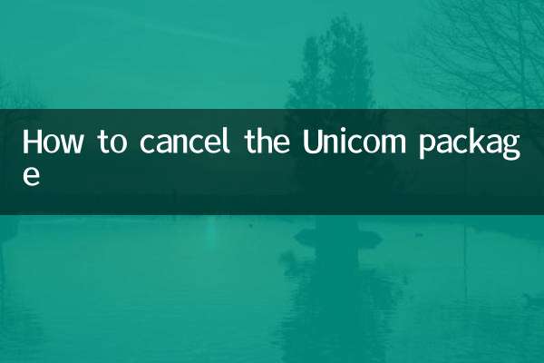 Como cancelar o pacote Unicom