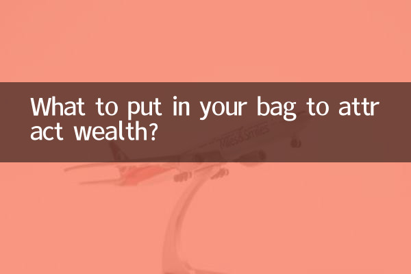 Que mettre dans son sac pour attirer la richesse ?
