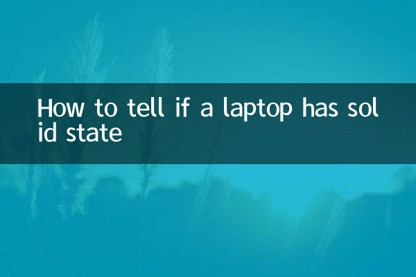 Como saber se um laptop tem estado sólido
