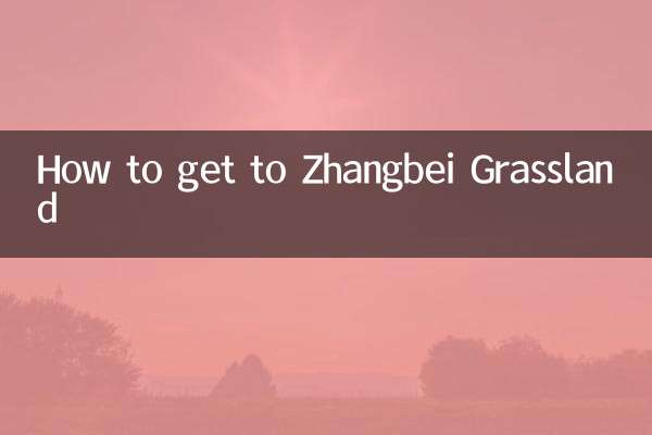 Comment se rendre à la prairie de Zhangbei