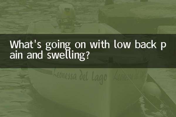 Cosa succede alla lombalgia e al gonfiore?