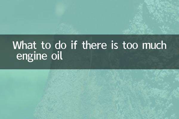 Qué hacer si hay demasiado aceite de motor