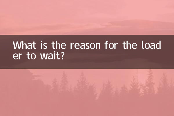 লোডার অপেক্ষা করার কারণ কি?