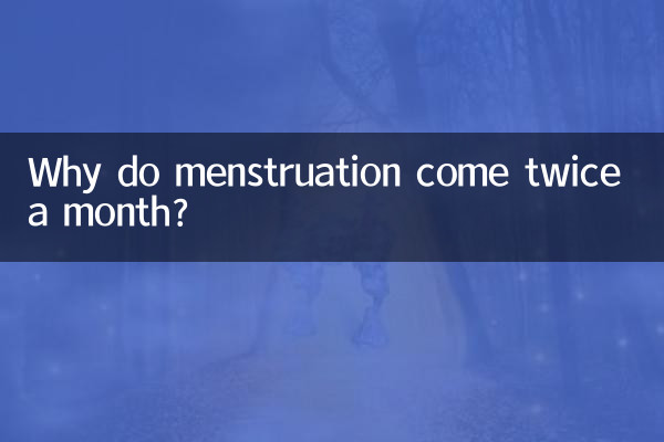 为什么月经一个月来2次