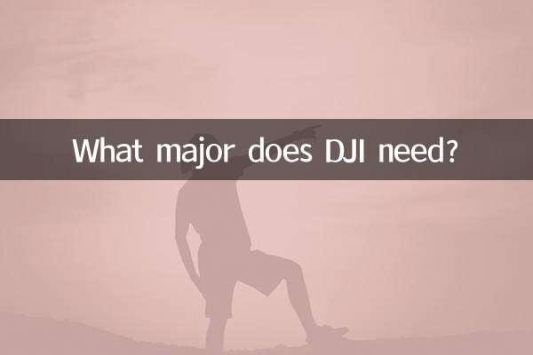 ما التخصص الذي تحتاجه DJI؟