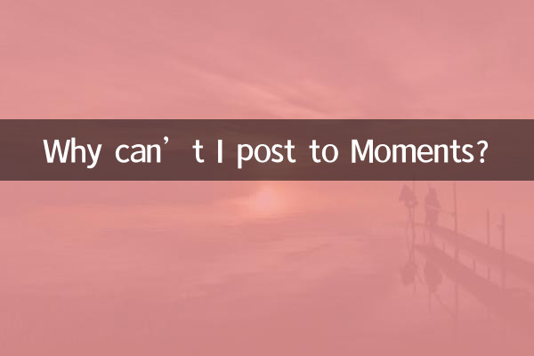 Почему я не могу публиковать сообщения в Moments?