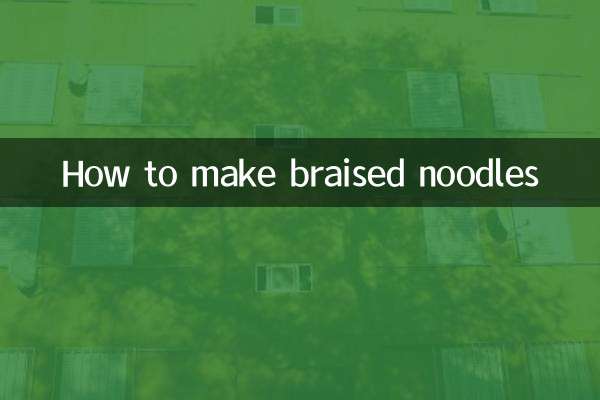 Как приготовить тушеную лапшу