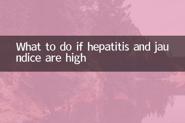Qué hacer si la hepatitis y la ictericia son altas.