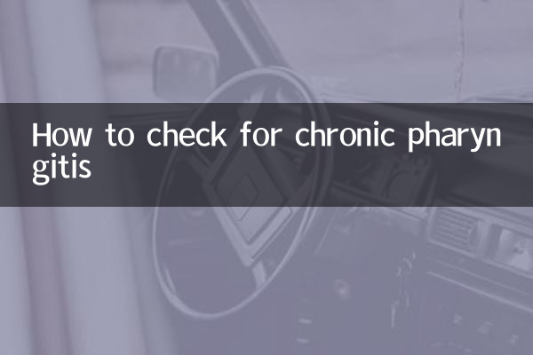 كيفية التحقق من التهاب البلعوم المزمن