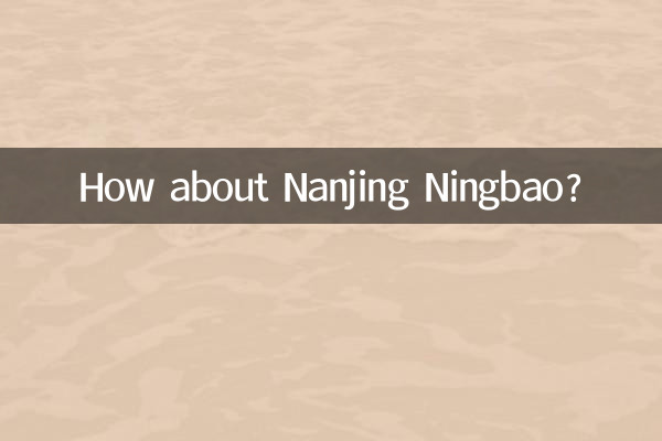 南京寧寶怎麼樣