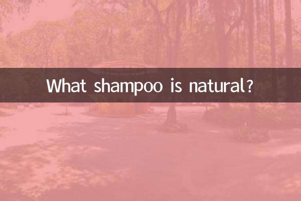 What shampoo is natural?