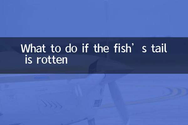 What to do if the fish’s tail is rotten