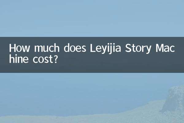 How much does Leyijia Story Machine cost?
