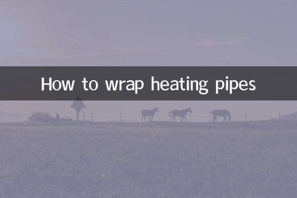 Come avvolgere i tubi del riscaldamento